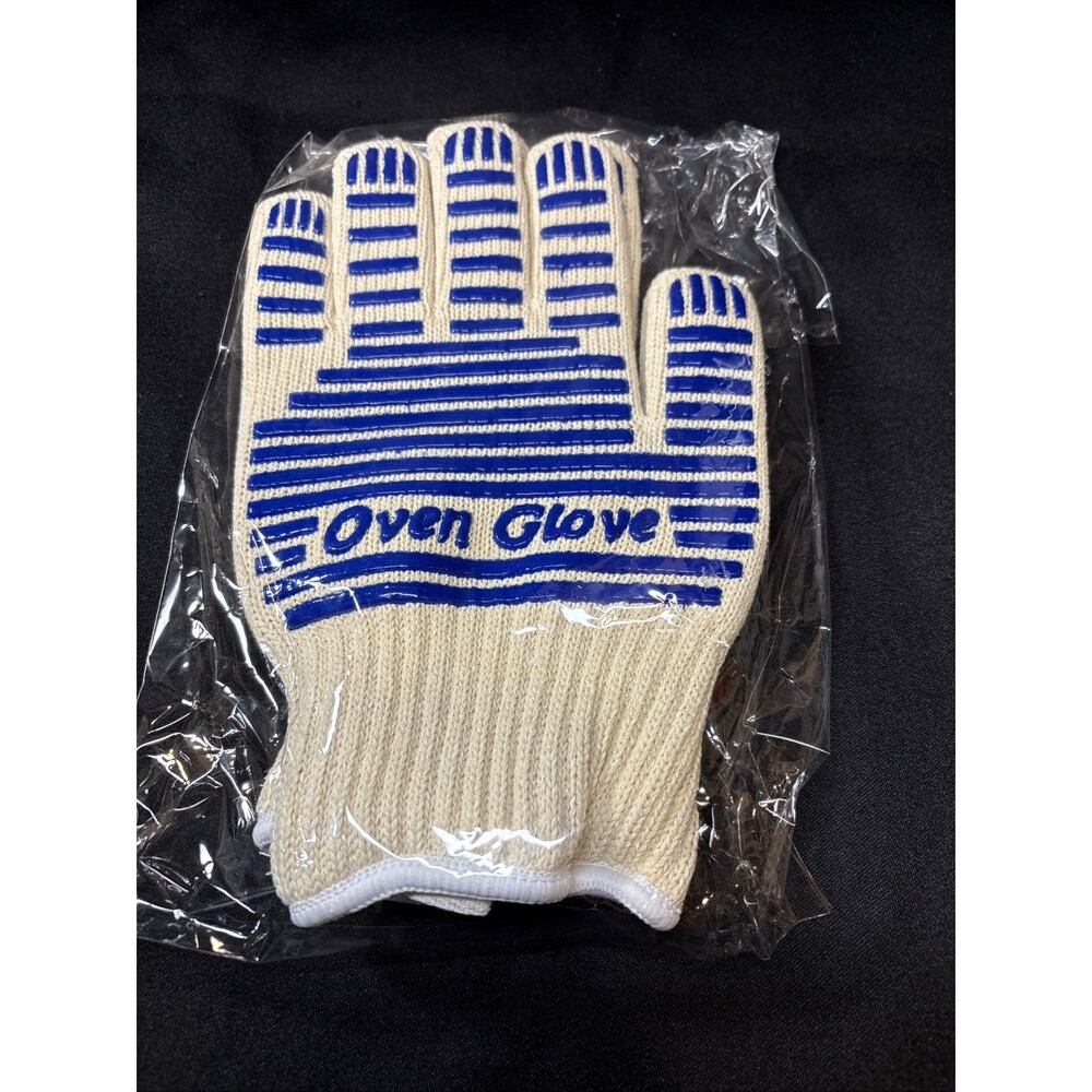 Brand New 2 Pack XL Heat Resistant Oven Gloves Anti Slip BBQ Cooking Mitts 540F